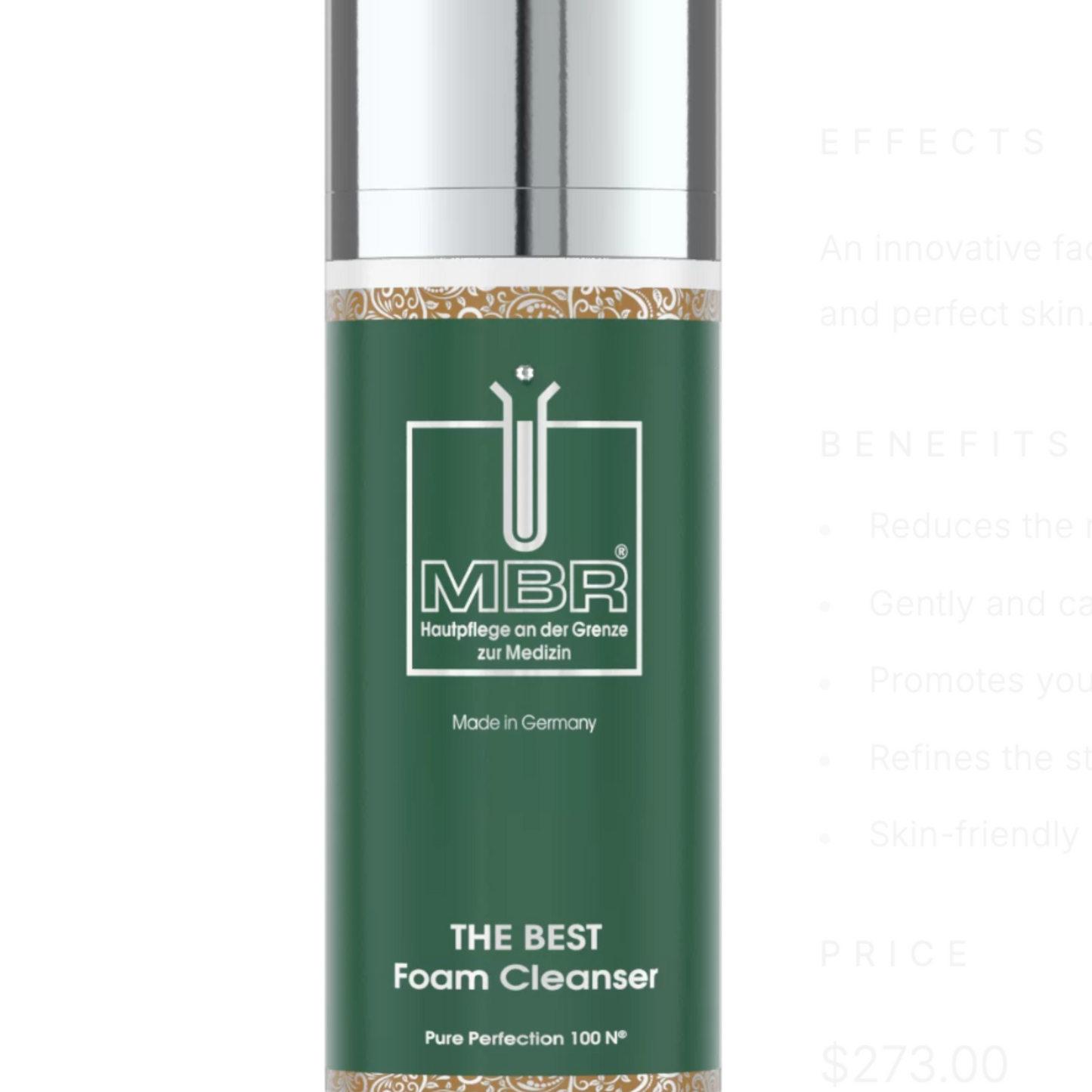 MBR The Best Foam Cleanser